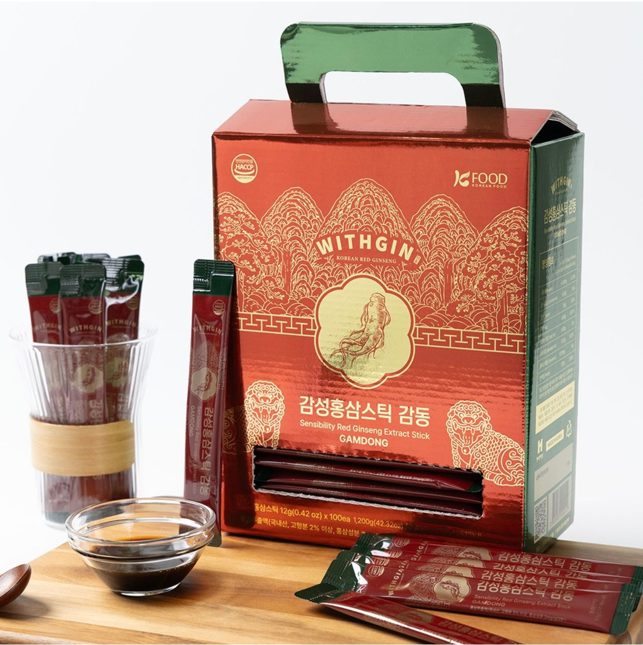 Korean Red Ginseng (100 Sachets)