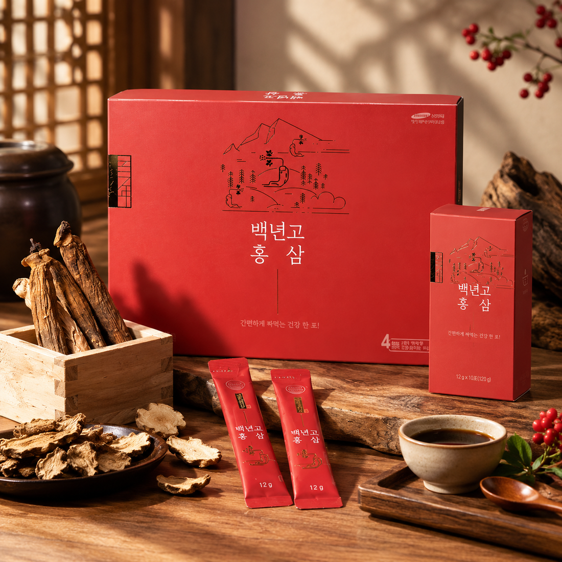 Baeknyeongo Red Ginseng