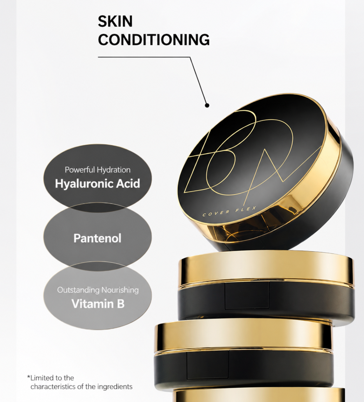 B.O.M Cover Flex Cushion