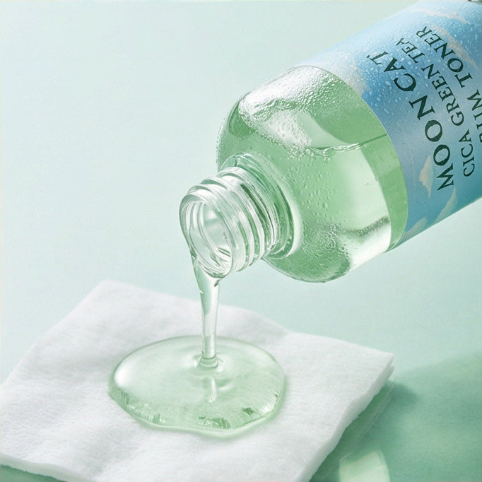 Moon Cat CICA Green Tea Serum Toner