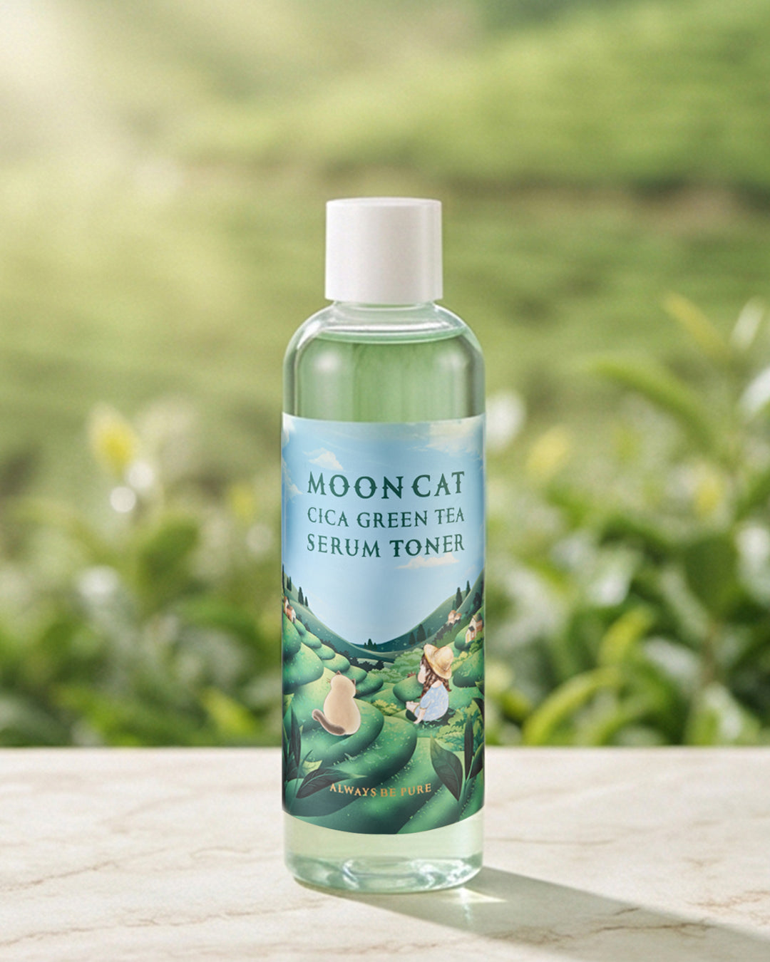 Moon Cat CICA Green Tea Serum Toner
