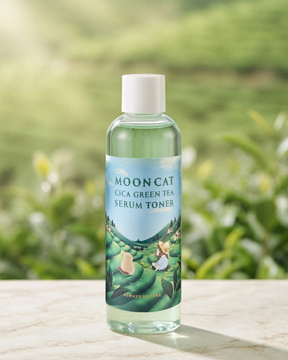 Moon Cat CICA Green Tea Serum Toner