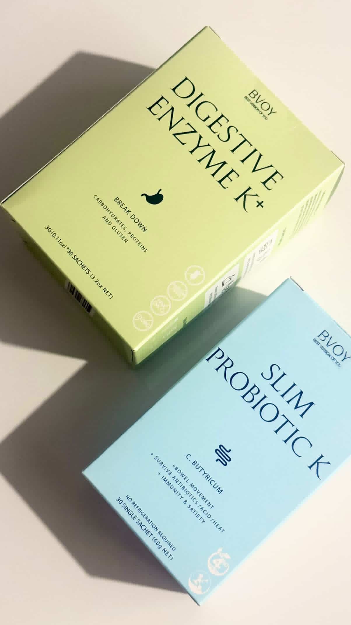 Digestive Enzyme K + Slim Probiotic K (Bundle Package) 15%OFF