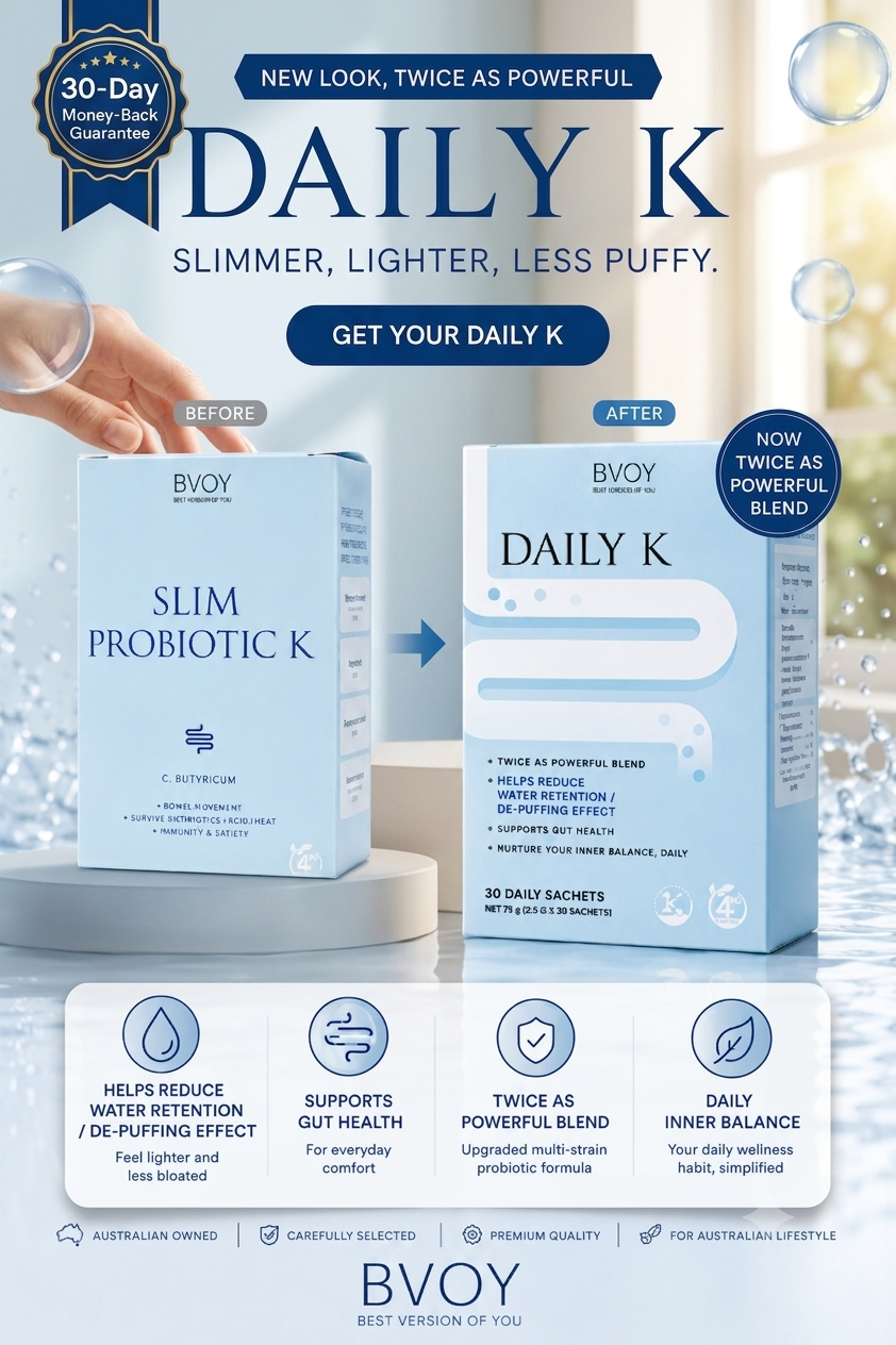 BVOY Company Daily K Probiotic Blend (Formerly Slim Probiotic K)